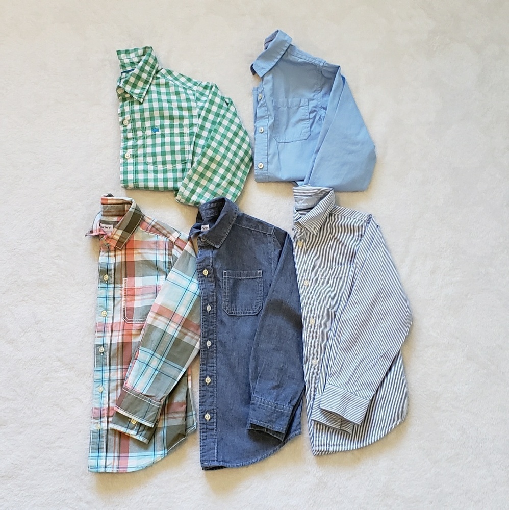5 Boy Shirts